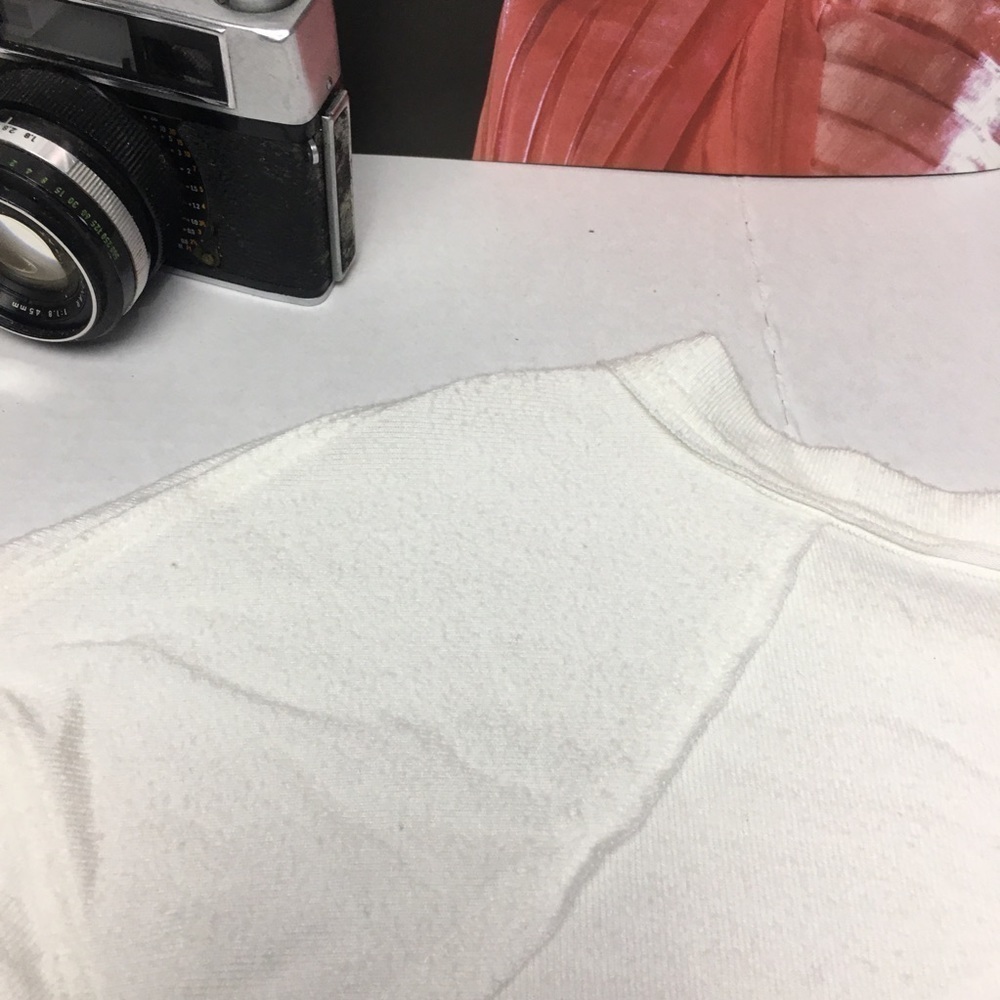 Free People Ivory Boho Peasant Top | Flowy Empire Waist · Cottagecore Romantic - Picture 10 of 11